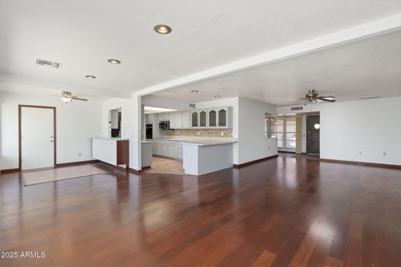 Facing Kitchen
