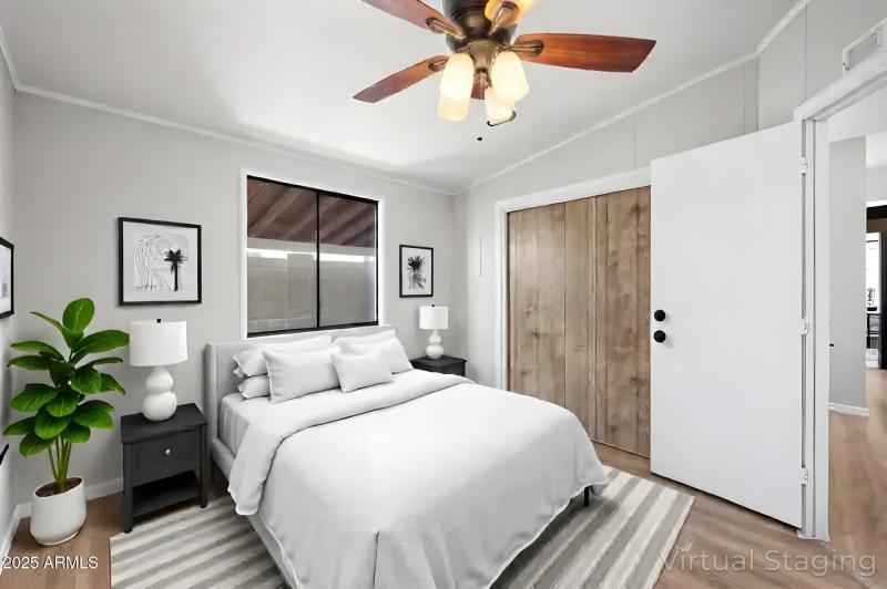 Virtually Staged Bedroom 2