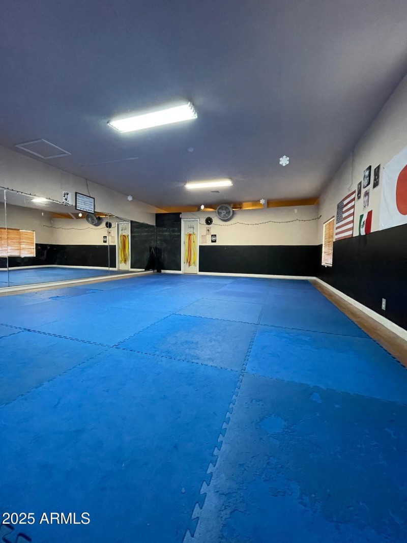 large gym area