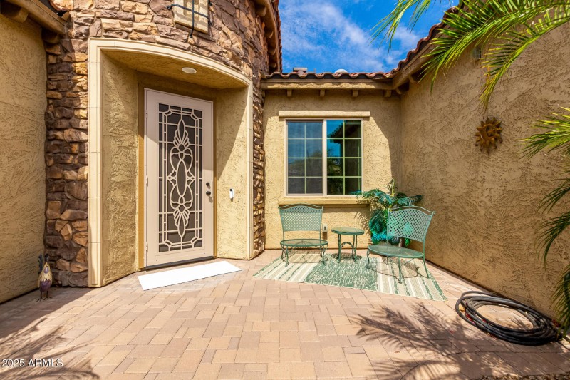 Courtyard entrance