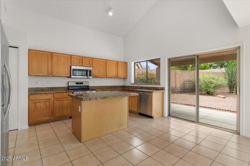 Kitchen with all new SS appliances