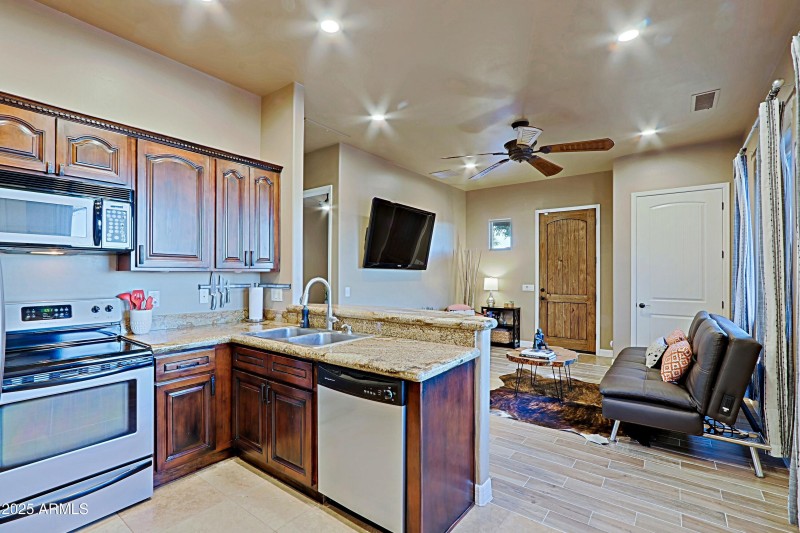 Casita Kitchen and Greatroom
