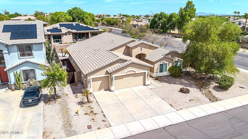 Front Drone view