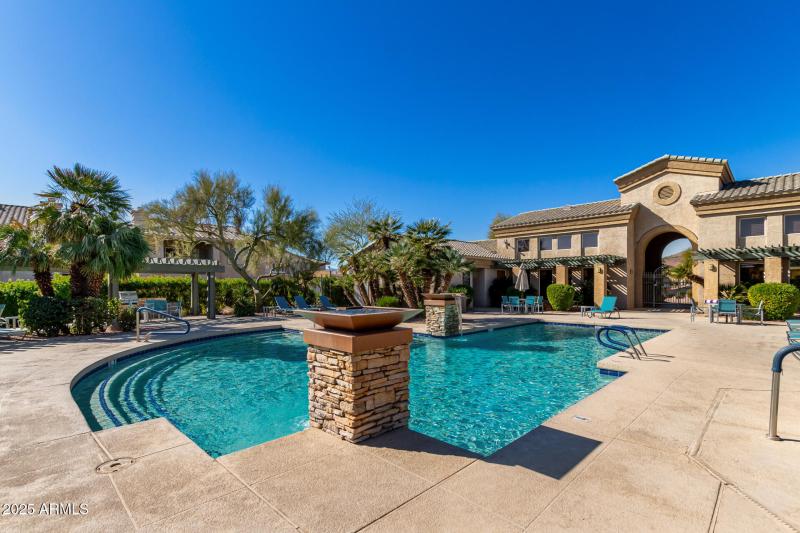 heated pool