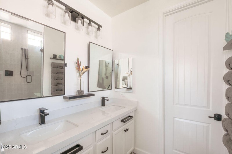 Primary Double Vanity