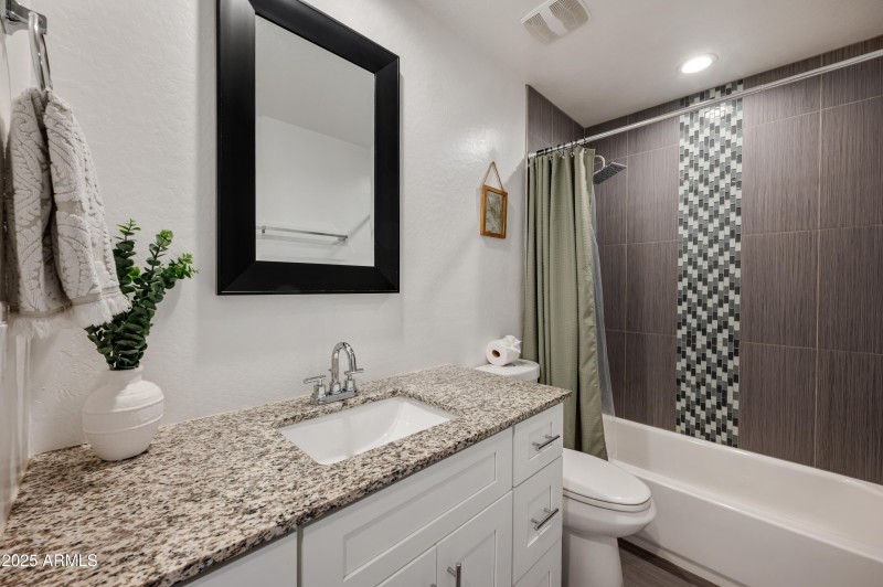 Upgraded Secondary Bath