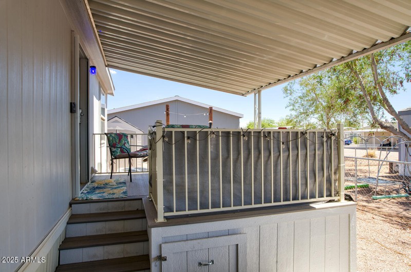 Back deck