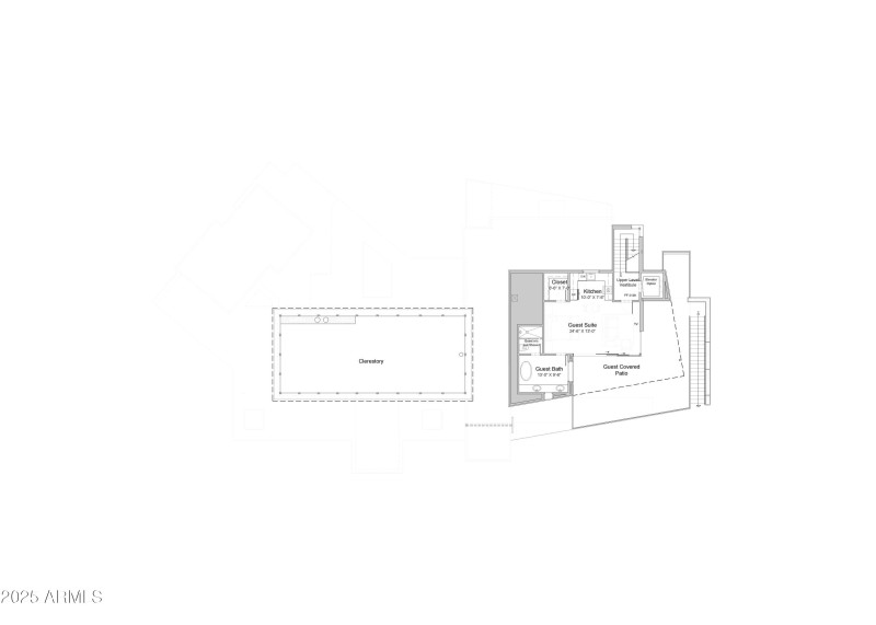 Upper floor plan