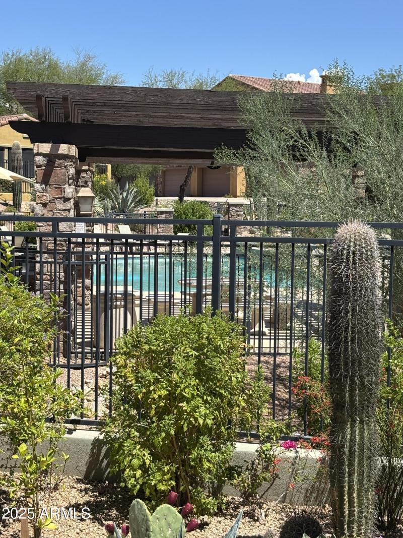 Townhome Backyard Patio