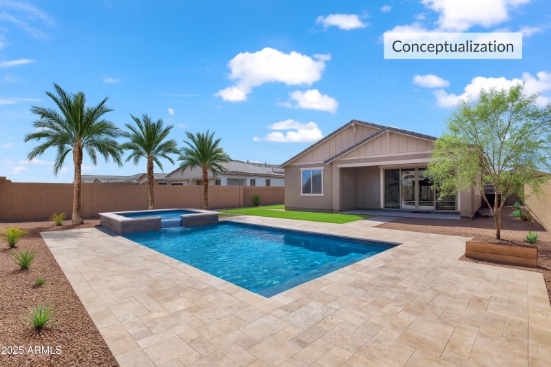 Virtually Staged Yard