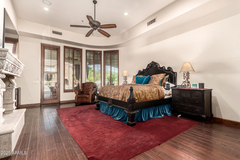 Primary Bedroom with Fireplace