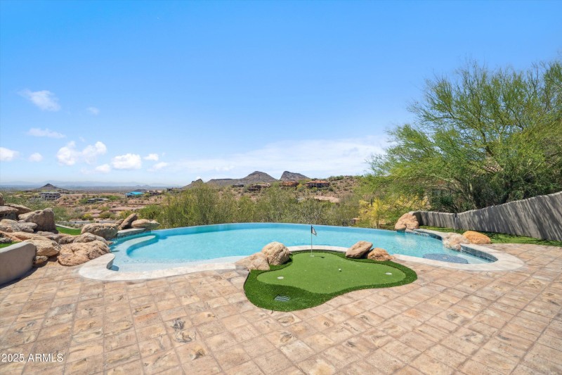Pool Area and golf
