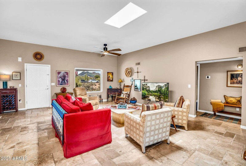 Great Room with Picture Windows