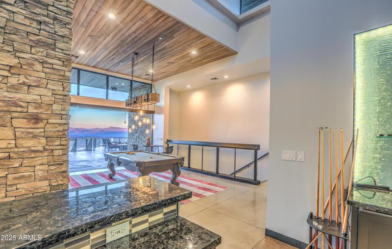 Toward game rm from Bar