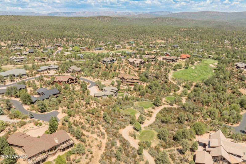 Aerial - neighborhood