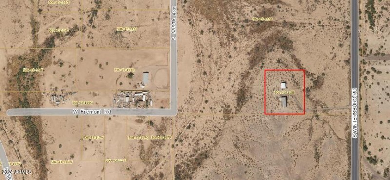 4126 south wintersburg home location map