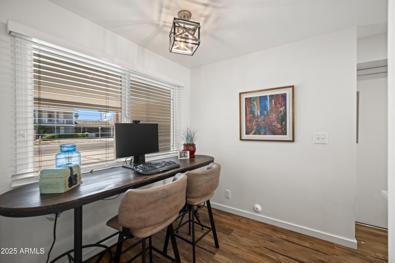 Breakfast nook or office cubby