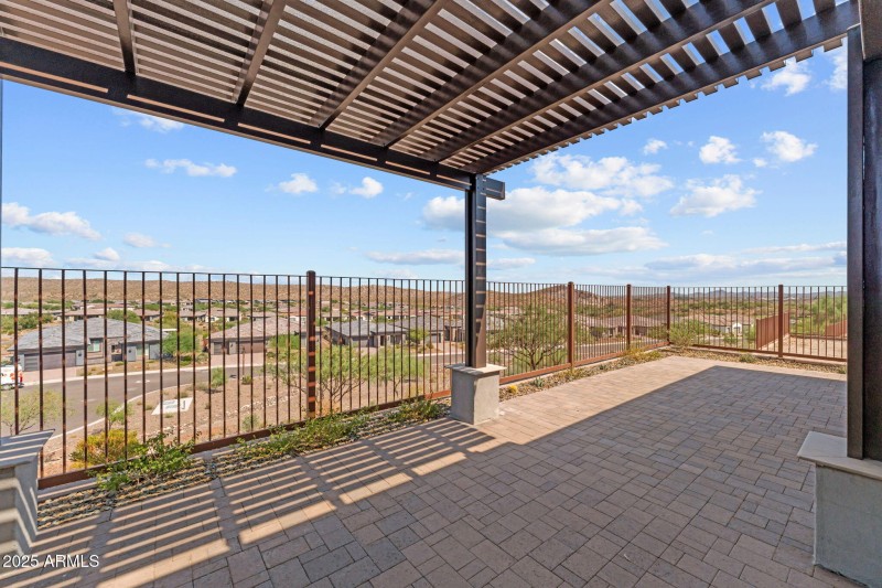 Fully fenced yard