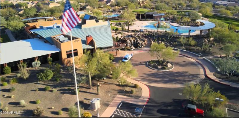 Fireside at Norterra Arial