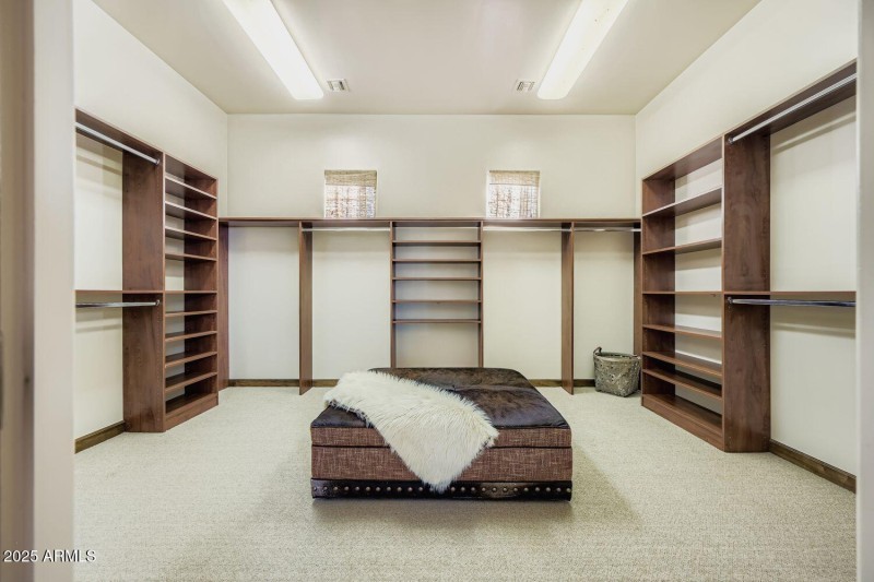 Master Walk-in Closet