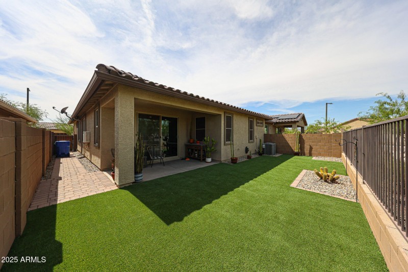Patio and Green Pad