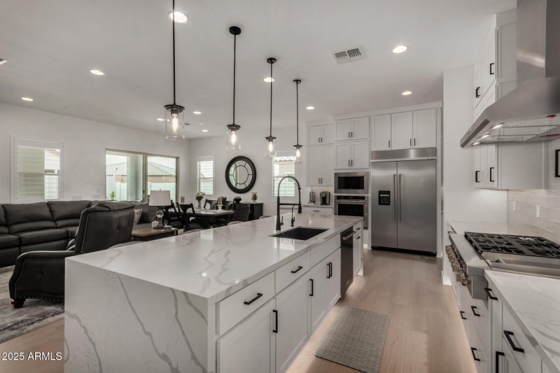 Open-Concept Kitchen