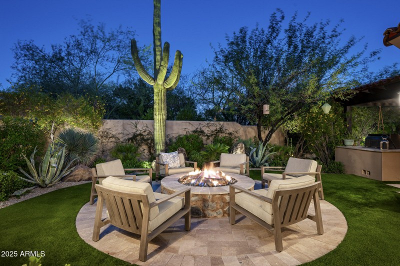 Firepit area
