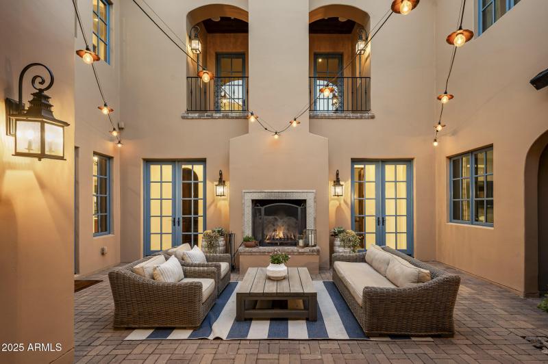 Interior courtyard