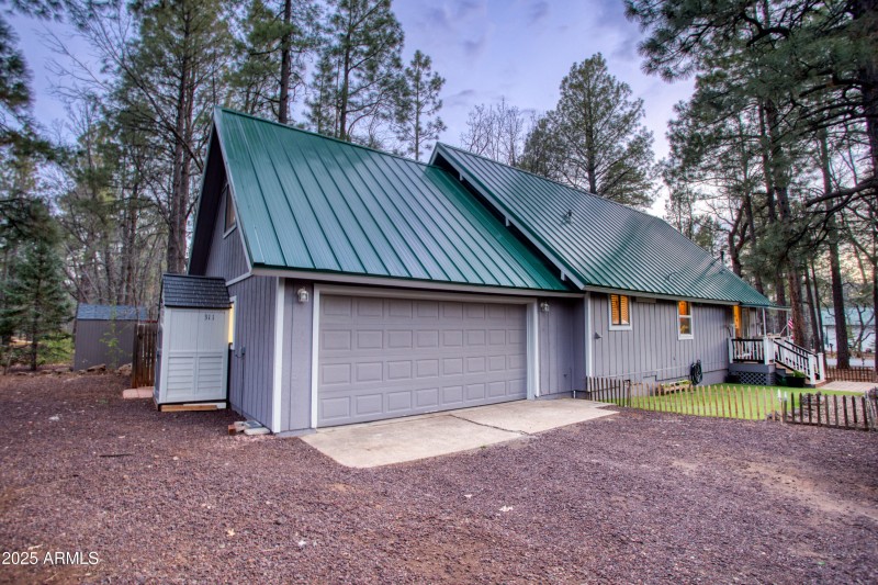 Organized 2-Car Garage w/Heat