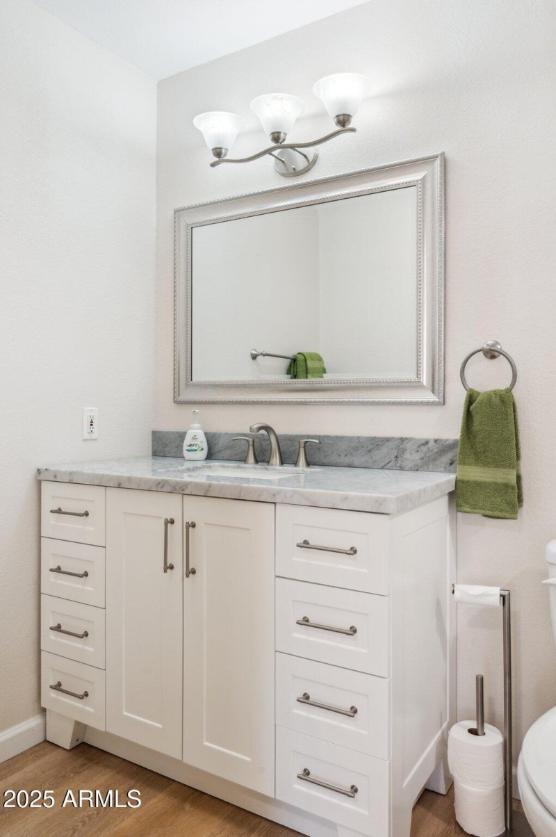 Second bathrm vanity