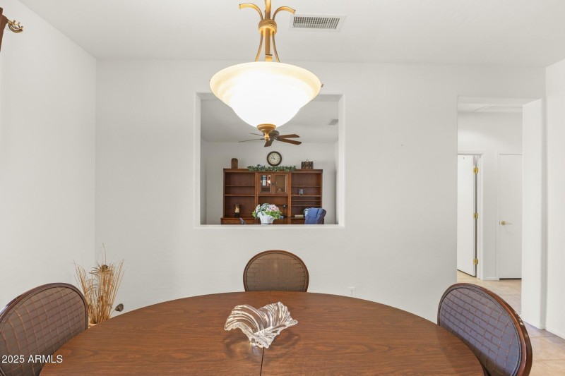 Dining Room & Office View