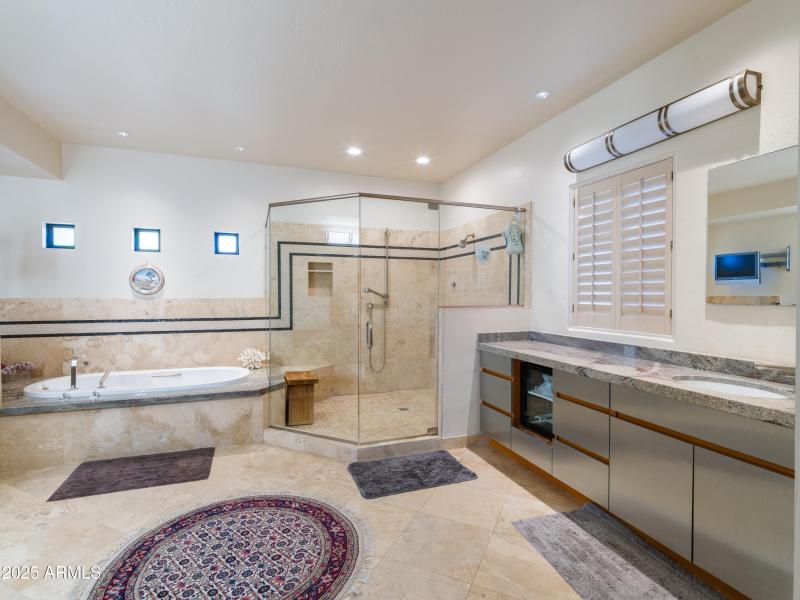 Primary Bath with His & Hers Vanities