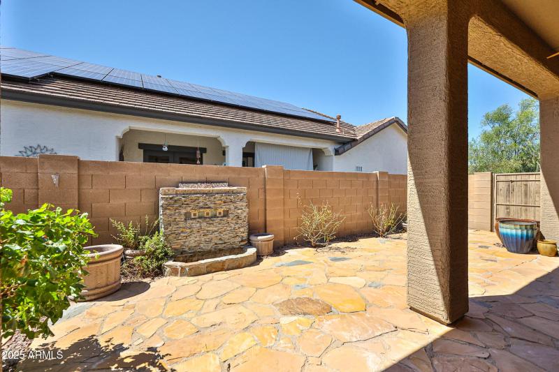West Side Yard Covered Patio