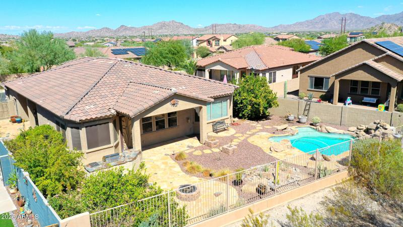 Backyard Aerial View