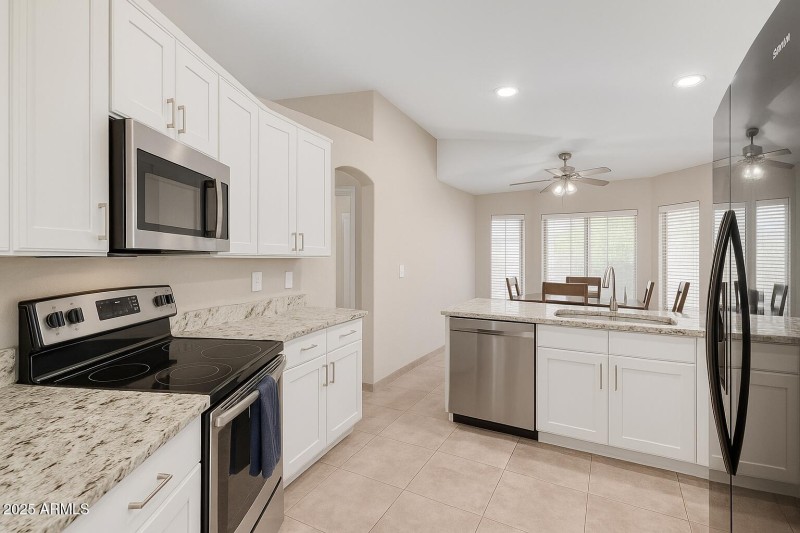 Virtual Rendering with White Cabinets