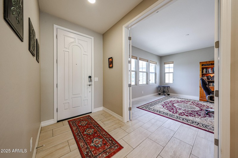 Front Door & Office/Bedroom 3