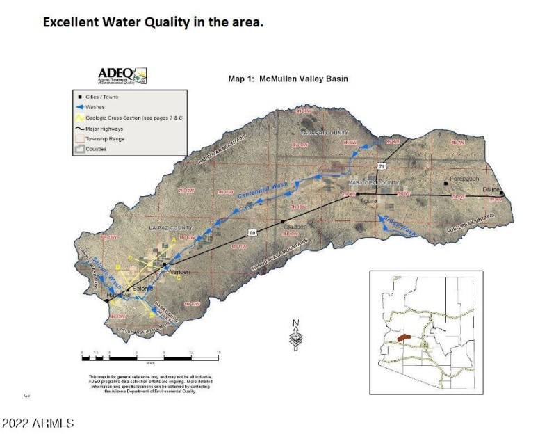 McMullen Valley Basin Map ADEQ
