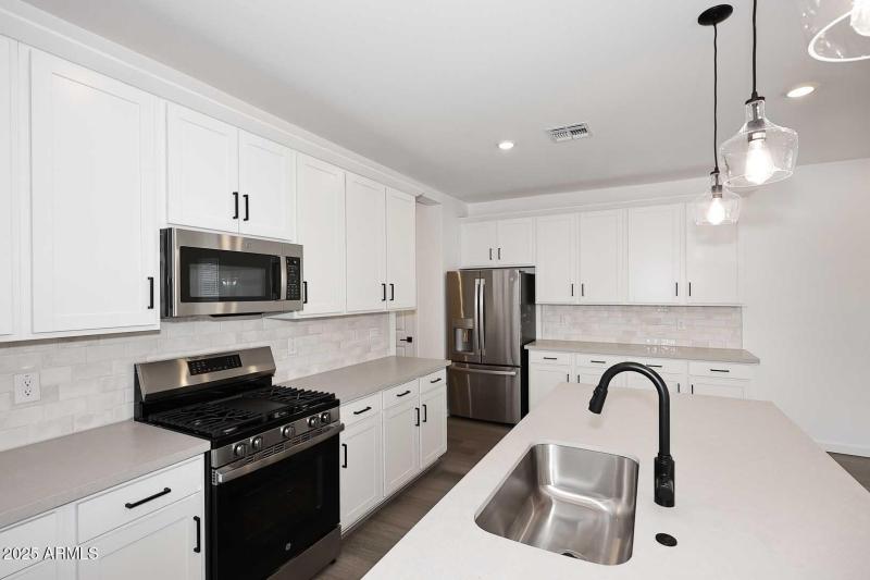 Kitchen with Stainless Steel Appliances