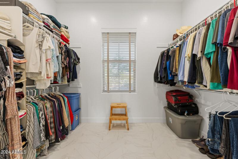 Master Walk-In Closet