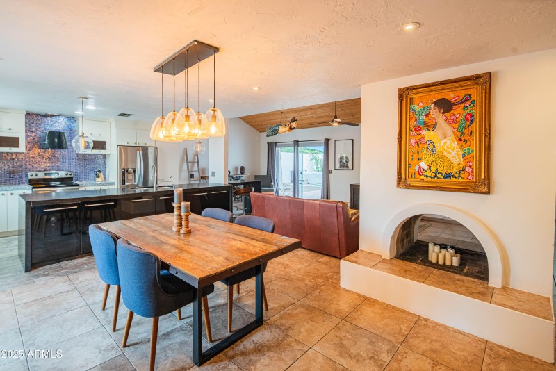 Dining and Kitchen Area