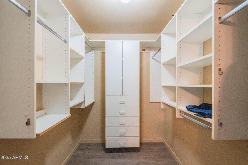 Primary Walk in Closet
