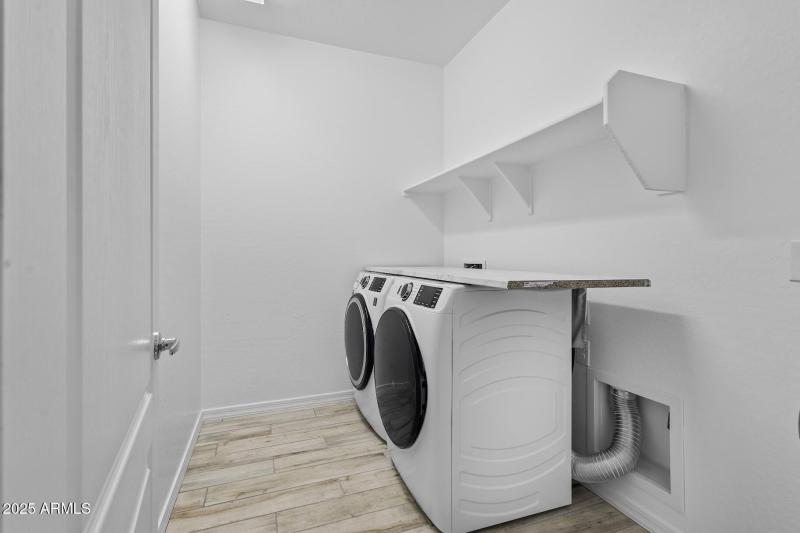 Large laundry room