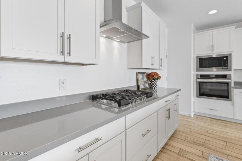 Upgraded gas stove top