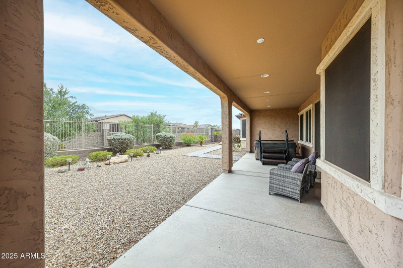 Large Covered Patio