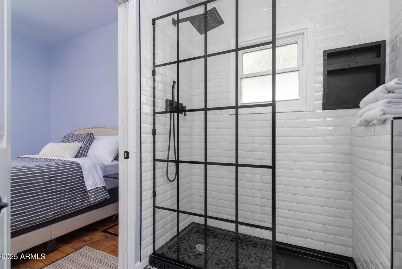 Tiled Walk-In Shower