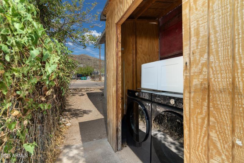 Laundry Space on West Side of Home