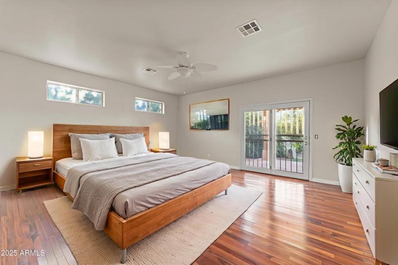 Virtual Staged Image- Master Bedroom