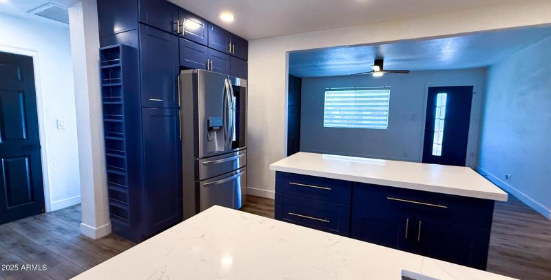 Kitchen Open to Family Room