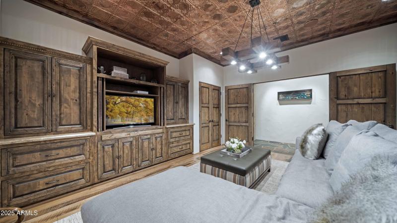 OFFICE COPPER CIELING