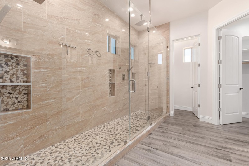 walk in shower
